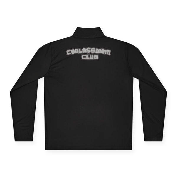 Coolassmomclub Quarter-Zip Pullover